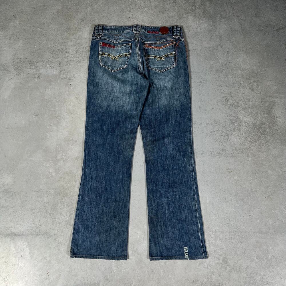 Double D Ranch Bootcut Mid Rise Womens Size 8/29 Embroidered Flared Denim Jeans